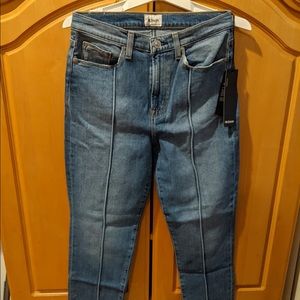 High rise Zoeey straight crop